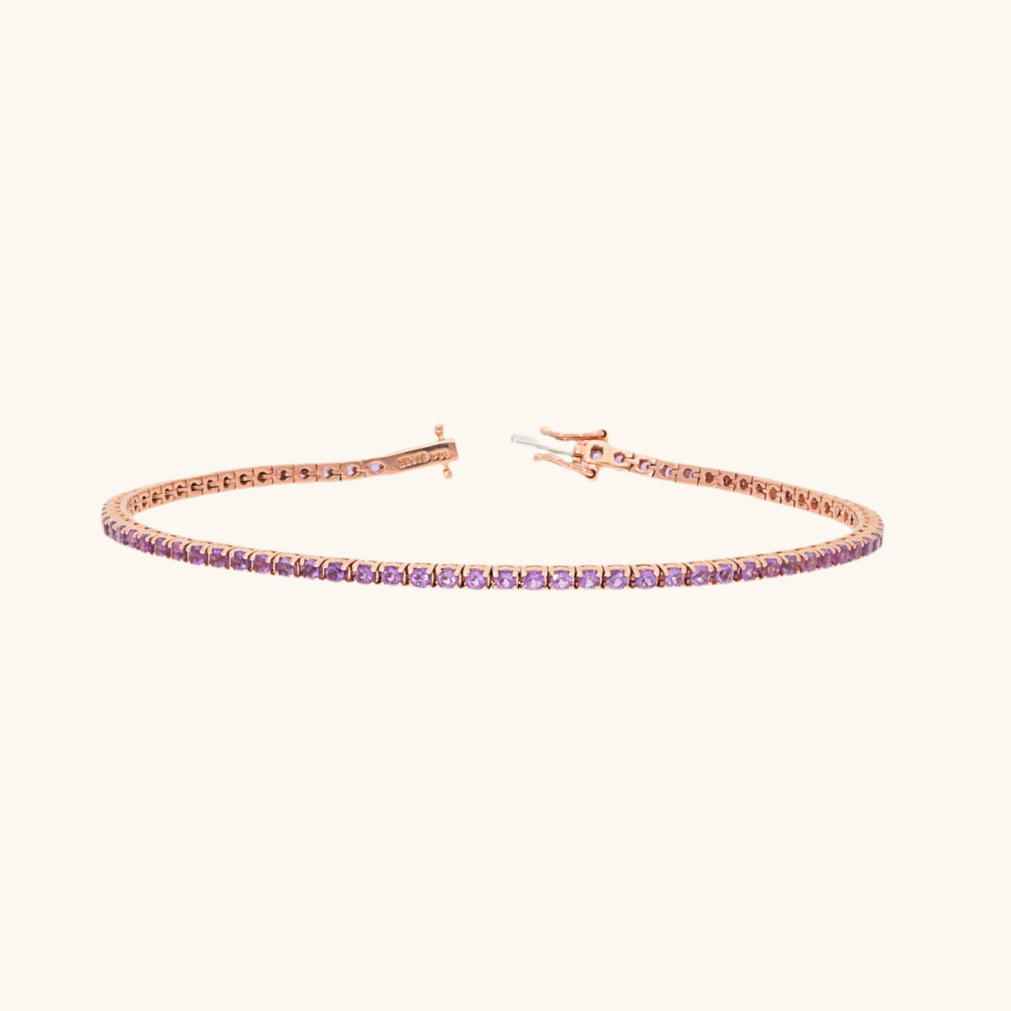 Amethyst Tennis Bracelet