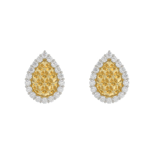 LADIES RING 0.20CT ROUND DIAMOND 10K YELLOW GOLD