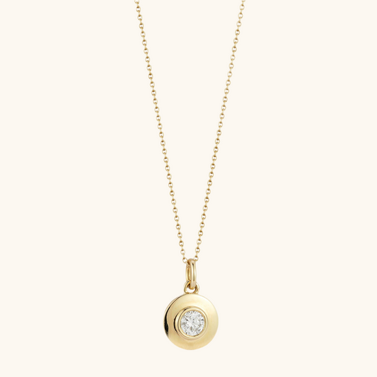Round Bezel Pendant
